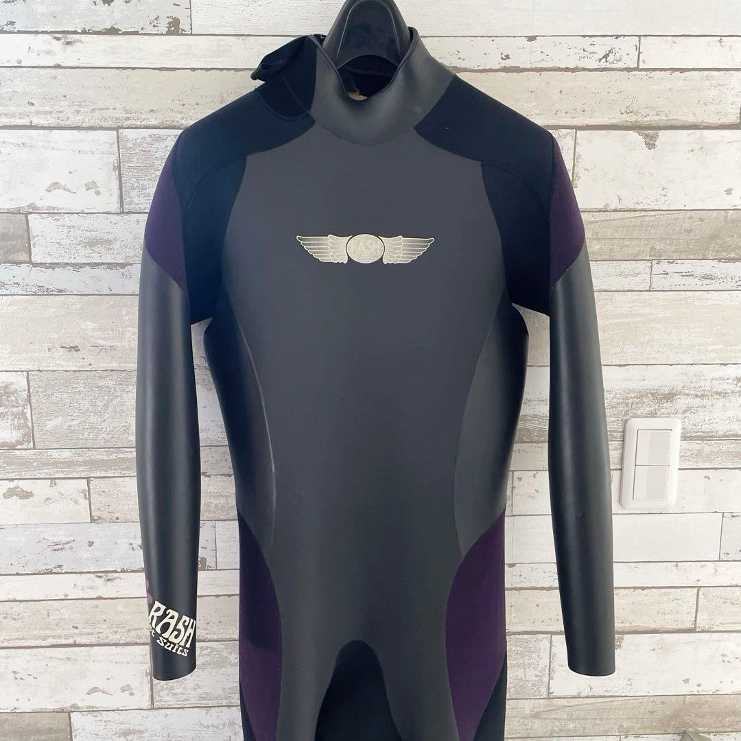 【美品 早い者勝ち】RASH メンズ ML相当170 セミドライ フル 5/3