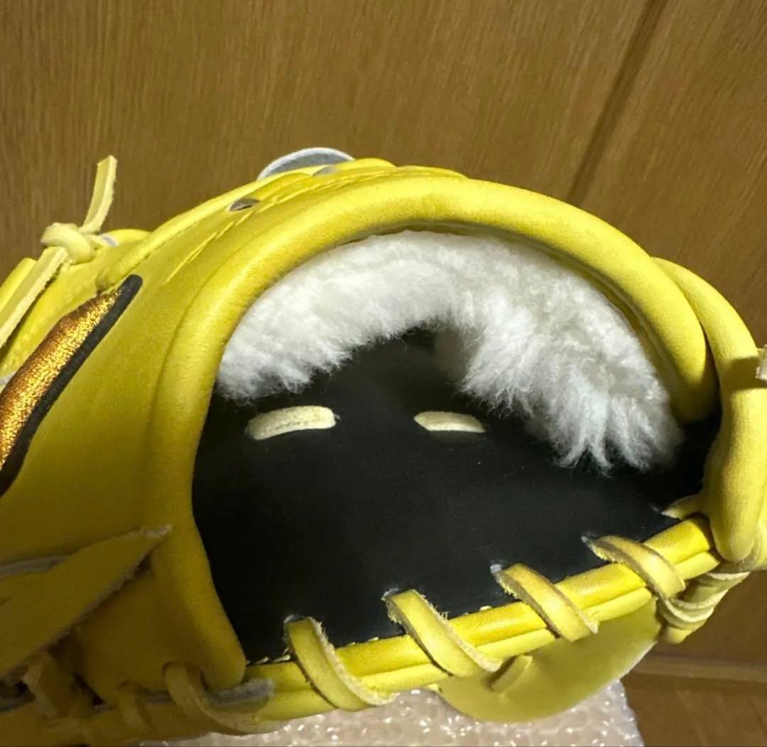 ミズノ 軟式グローブ イエロー