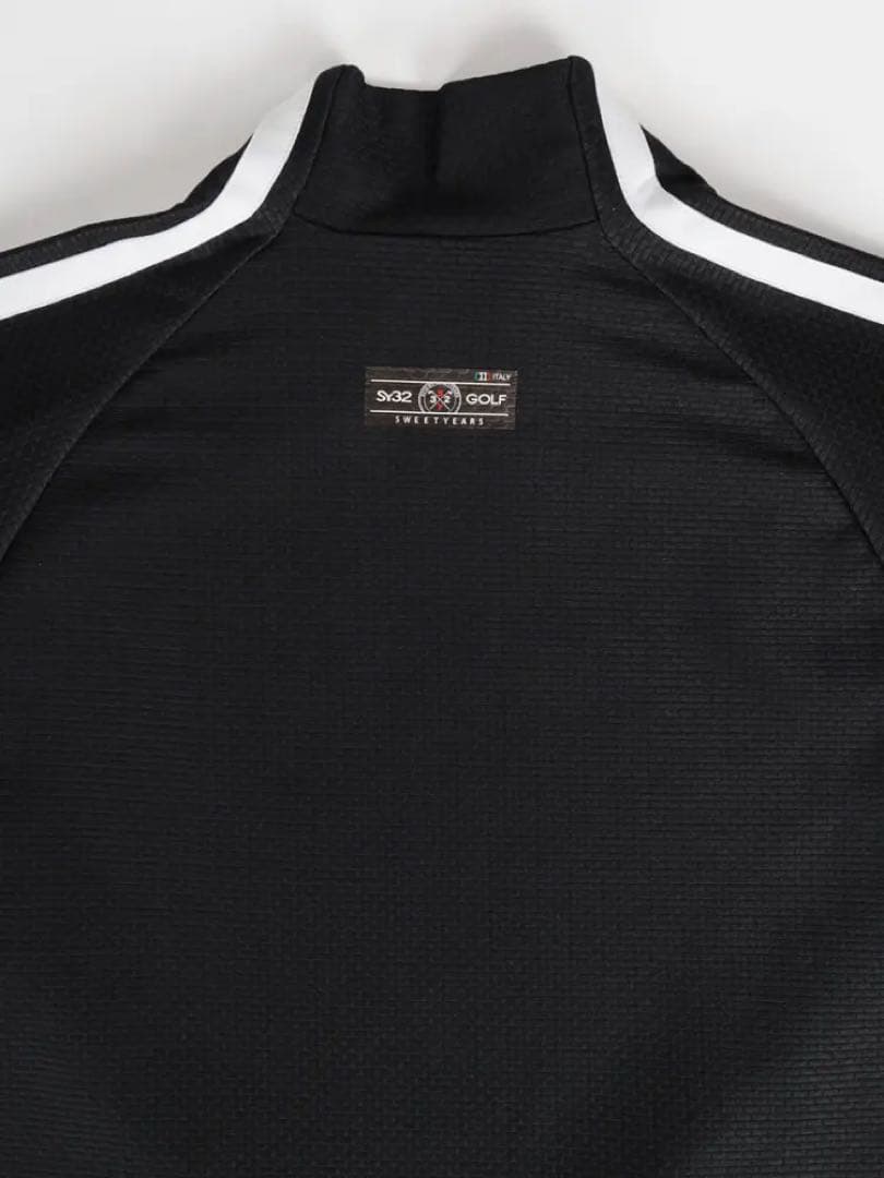 BLOCK JQ TRICOT L/S MOCK Lサイズ ブラック