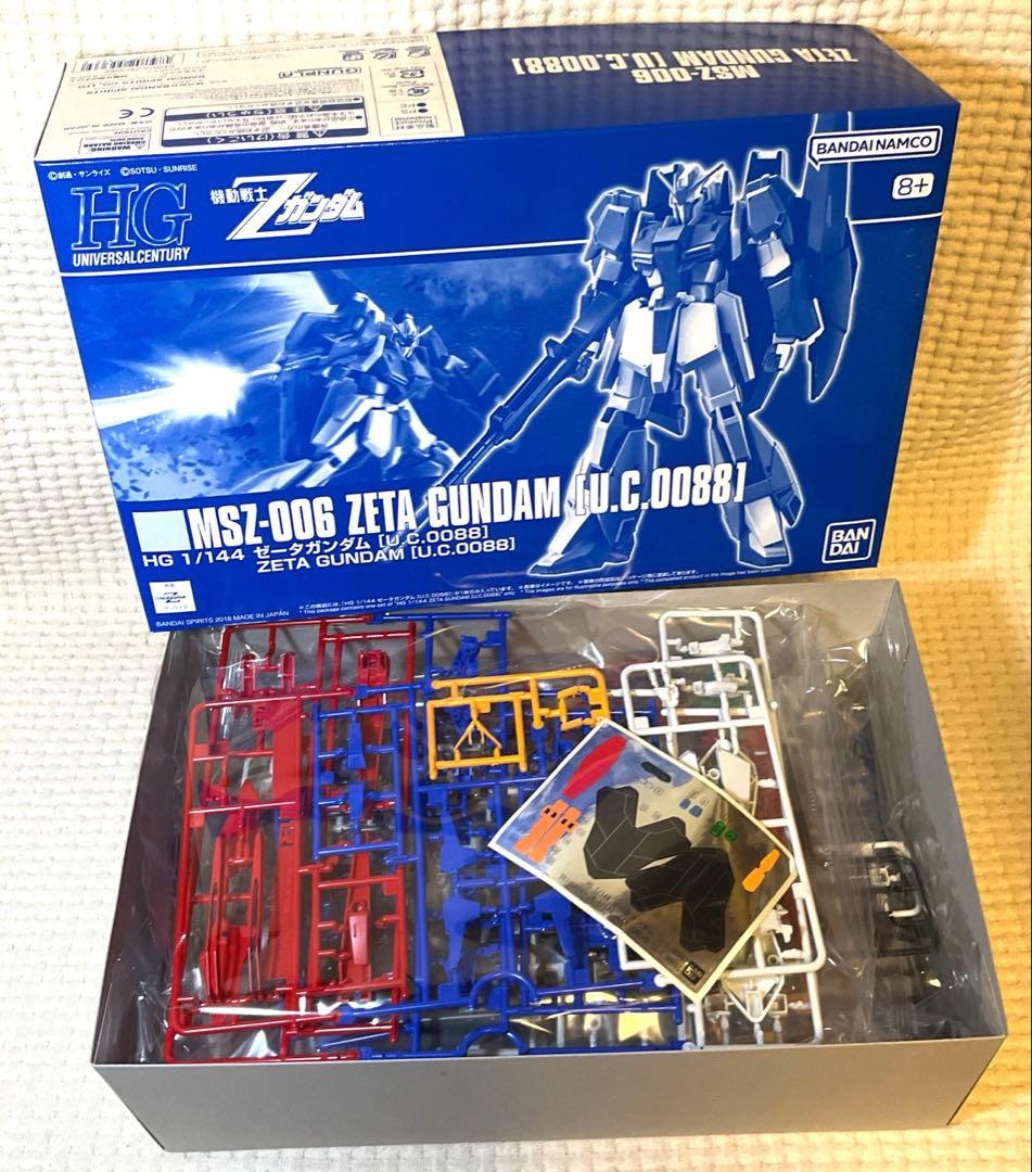 ＨＧ 1/144 ゼータガンダム、ゼータプラスＣ１ 、リゼル　3機セット