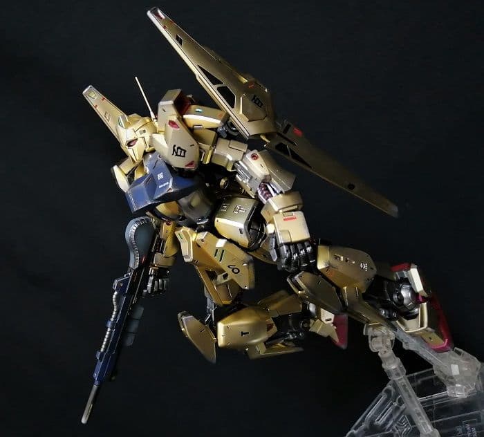 【ゴールドセット！】MG百式Ver2.0＆百式専用バイク