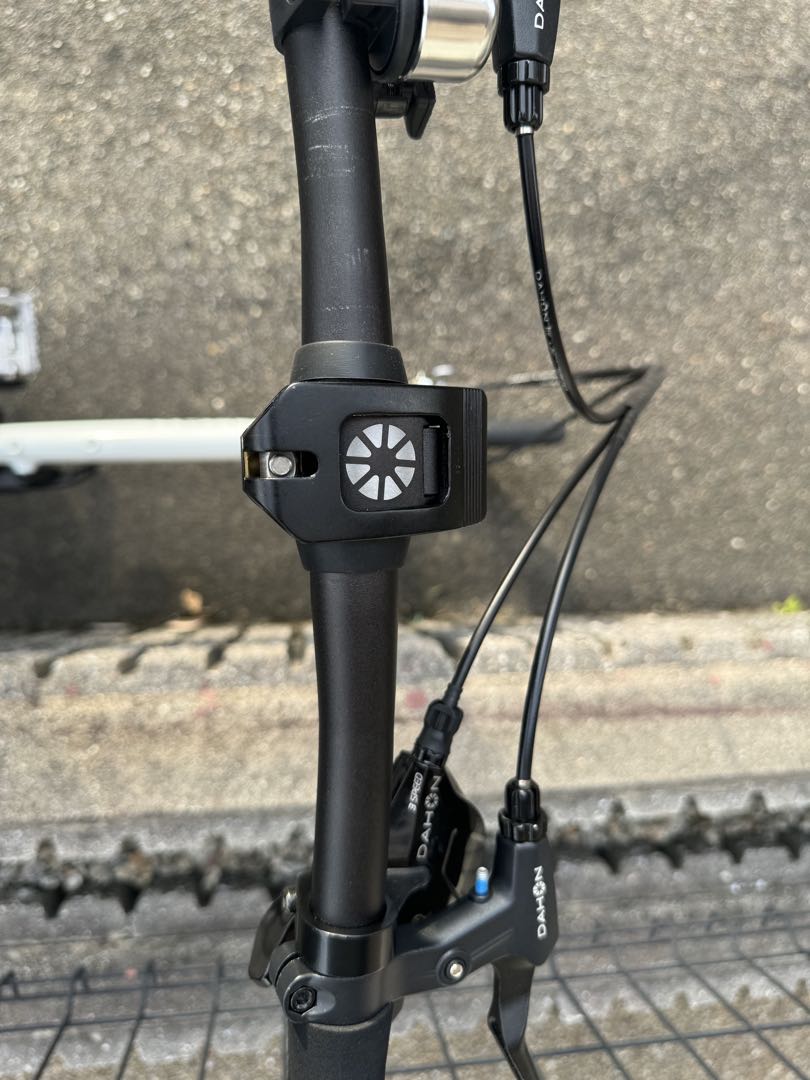 DAHON 折りたたみ自転車 ホワイト/ブラック