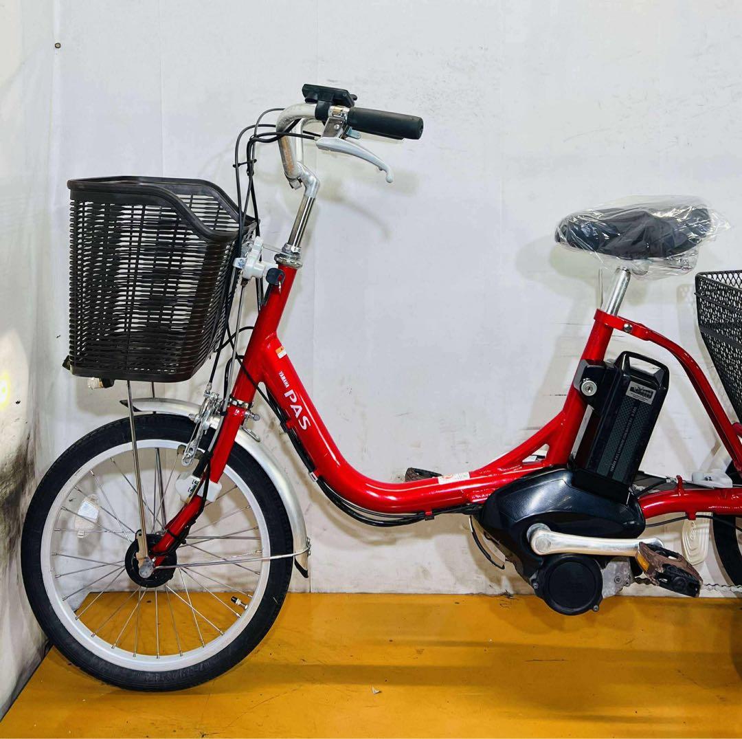 送料無料条件付き YAMAHA PAS 電動アシスト自転車三輪車(18/16型)