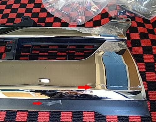 HIACE ハイエース H200系 スモークメッキ 純正フロントグリル