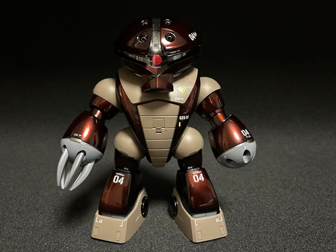 MGアッガイ　キャンディーグラデーション全塗装済み完成品　水転写デカール追加