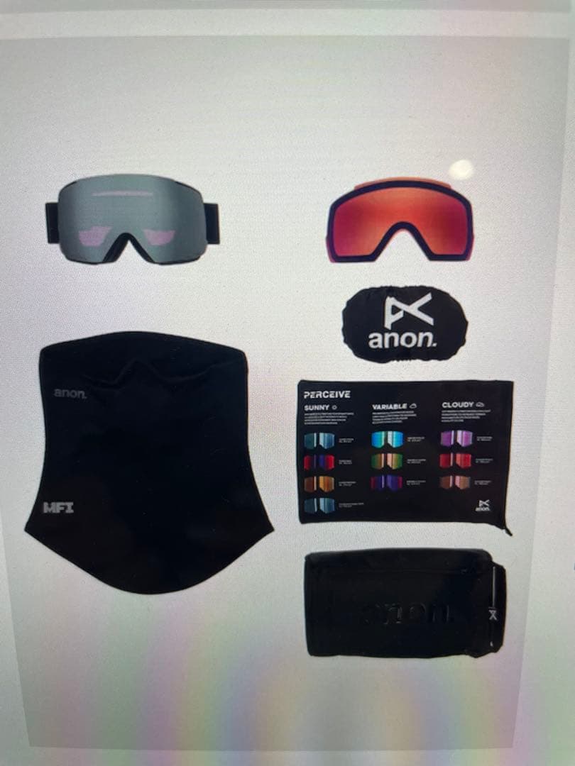 anon. 25-26 M5 SMOKE ゴーグル ローブリッジ