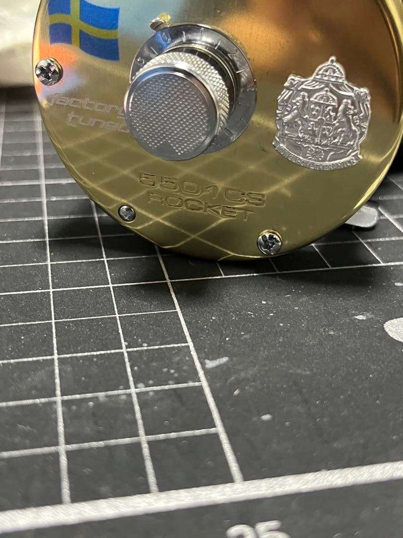 極上未使用　アブアンバサダー 5501cs rocketファクトリーチェーン