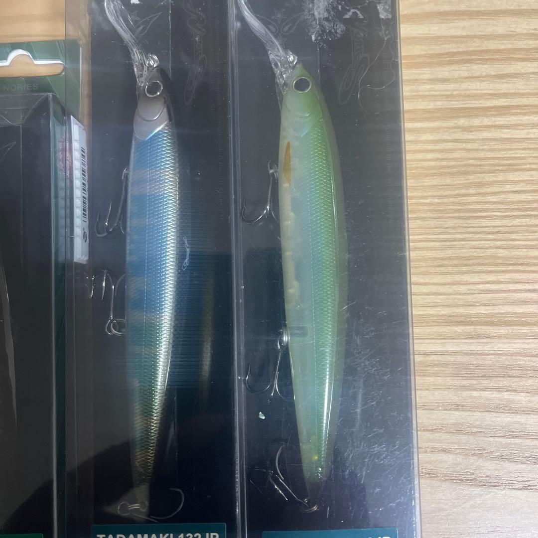 マルノミフラット60 &タダマキ 112/132 JP ルアー 5点セット