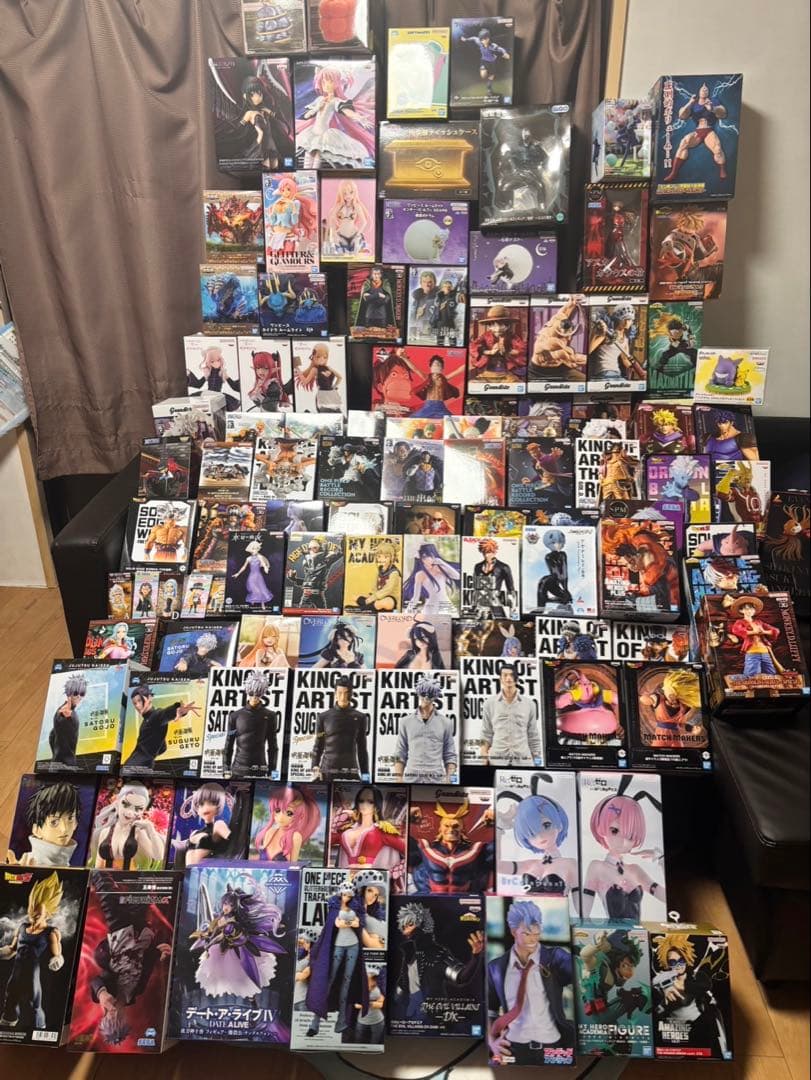 フィギュア120体越え