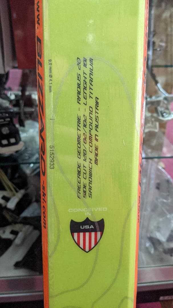 新品 181 BLIZZARD TITAN NINE