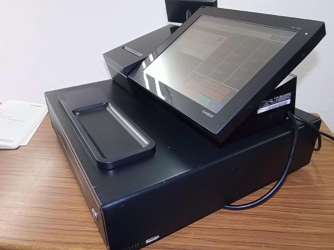 人気の黒1/17設定無料AndroidカシオVX-100インボイスレジスター