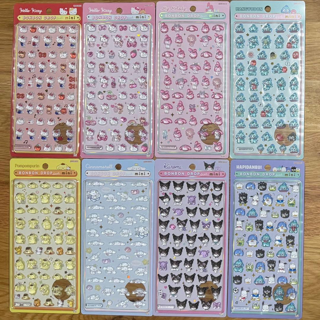 サンリオ　ボンボンドロップシール