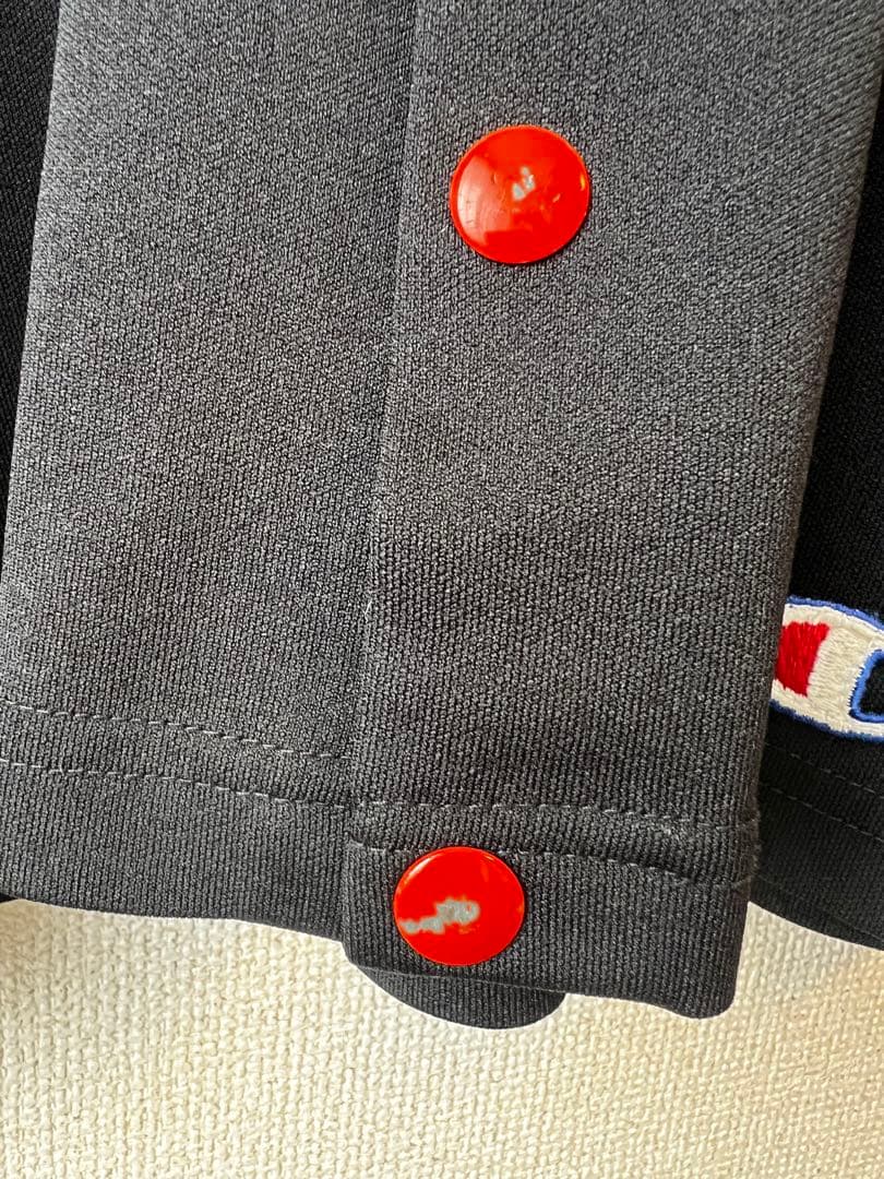 Champion SPARTANS ユニフォーム L チャンピオン青刺繍タグ