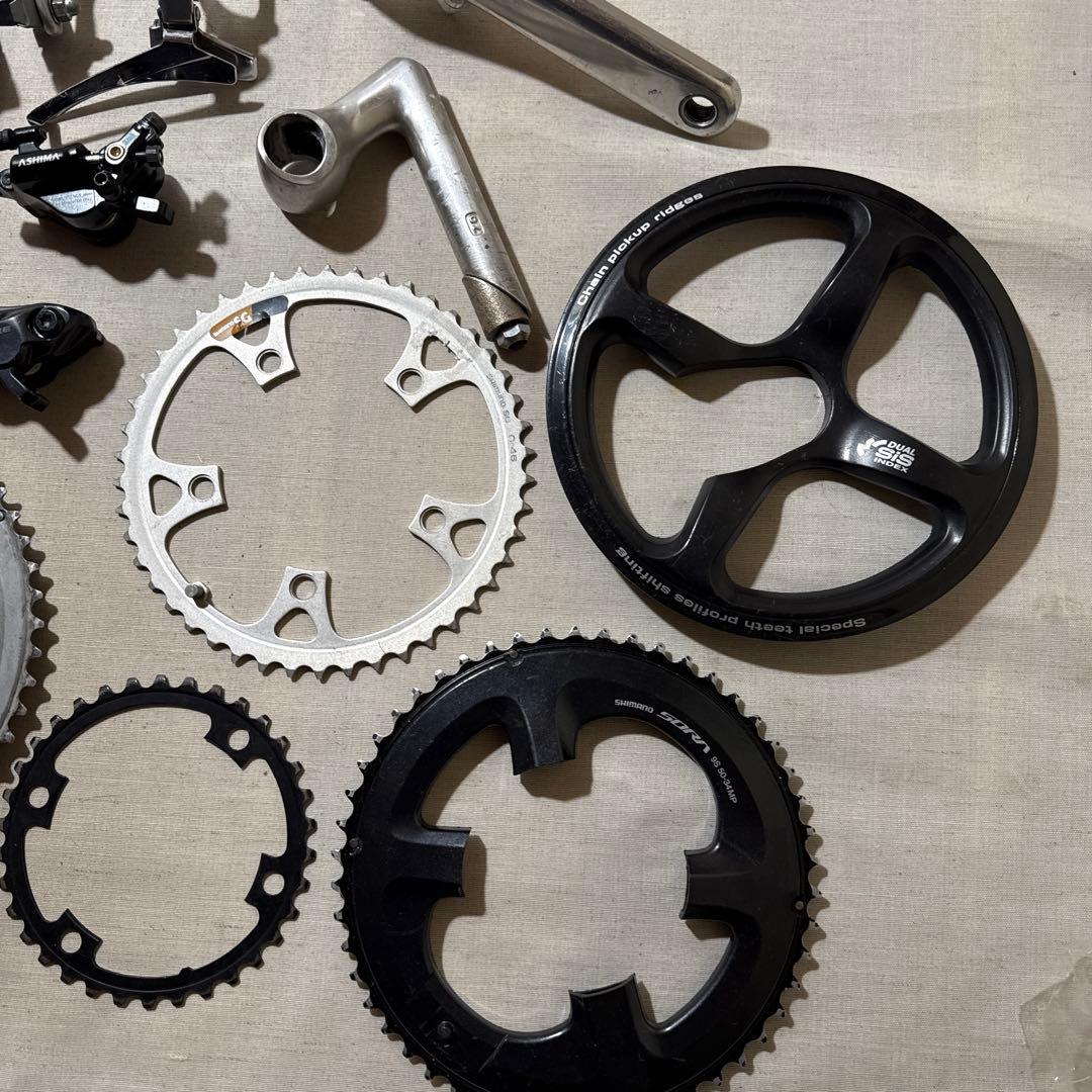 SHIMANOメイン 自転車 カスタムパーツ 約30個セット ロードバイク