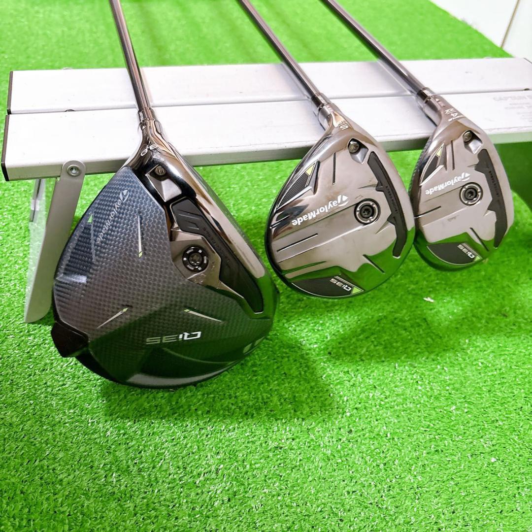 レフティ　TaylorMade テーラーメイド　QI35 メンズ　3本セット
