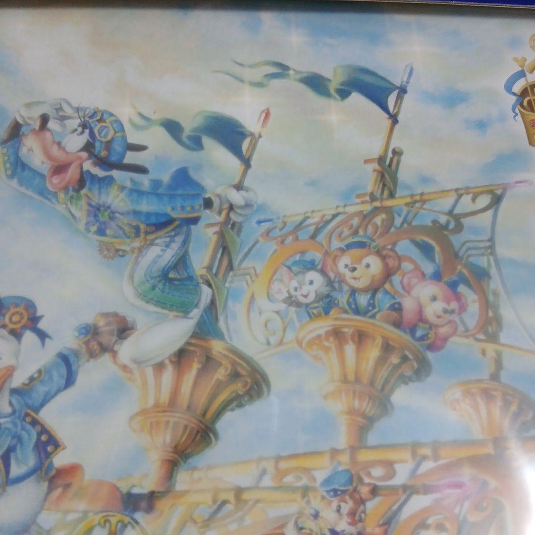 [新品未使用]東京ディズニーシー 15周年記念限定 アートパネル