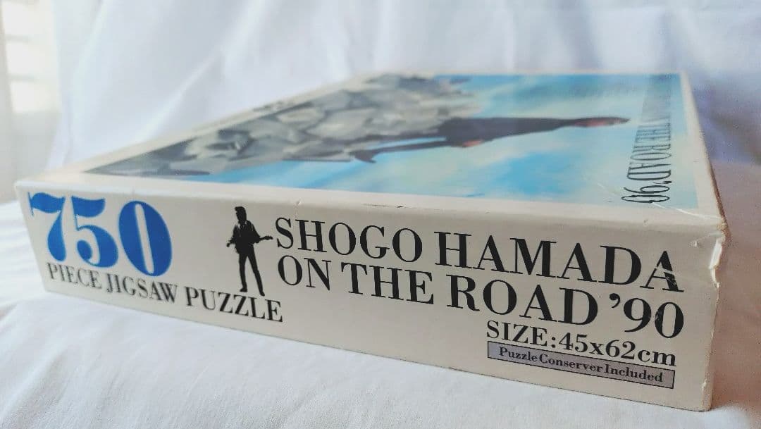 浜田省吾ON THE ROAD'90 ジグソーパズル750ピース　＆　ステッカー