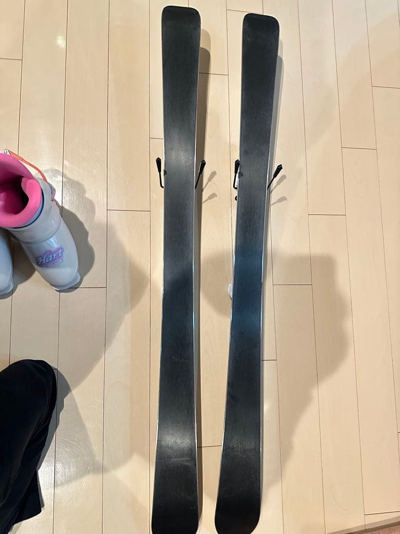 女の子 スキー板 スキー靴 セット