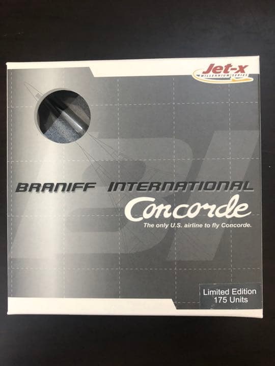 航空機・ヘリコプター Jet-X 1/400 Concorde BRANIFF Chrome