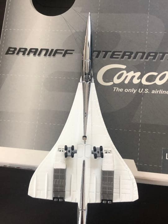 航空機・ヘリコプター Jet-X 1/400 Concorde BRANIFF Chrome