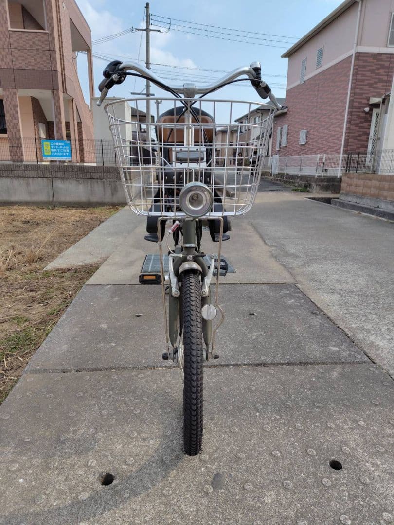 姫路市手渡し限定　子供乗せ自転車　ブリジストン　トートボックススモール