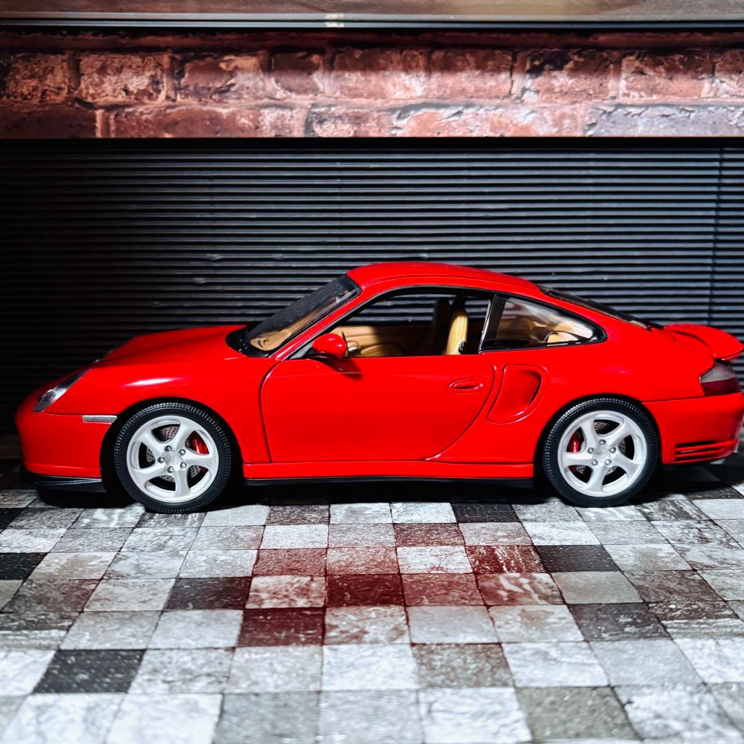 エンブレム加工品 1/18 AUTOart ポルシェ 911 (996) ターボ