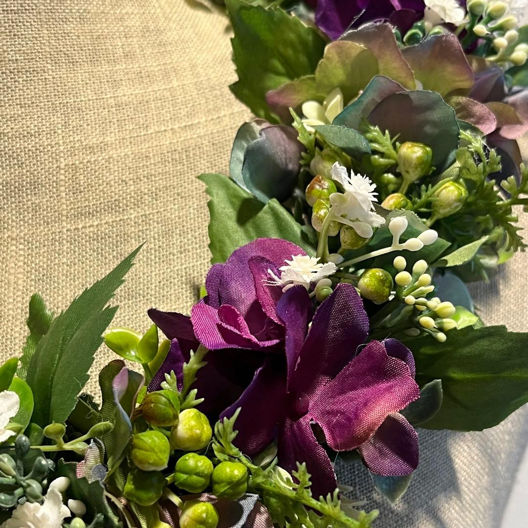 ❤️パープル系のレイ❤️フラダンス☆タヒチアン