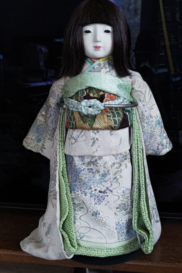 工房朋50センチ人毛、誂えの一点もの着物一式