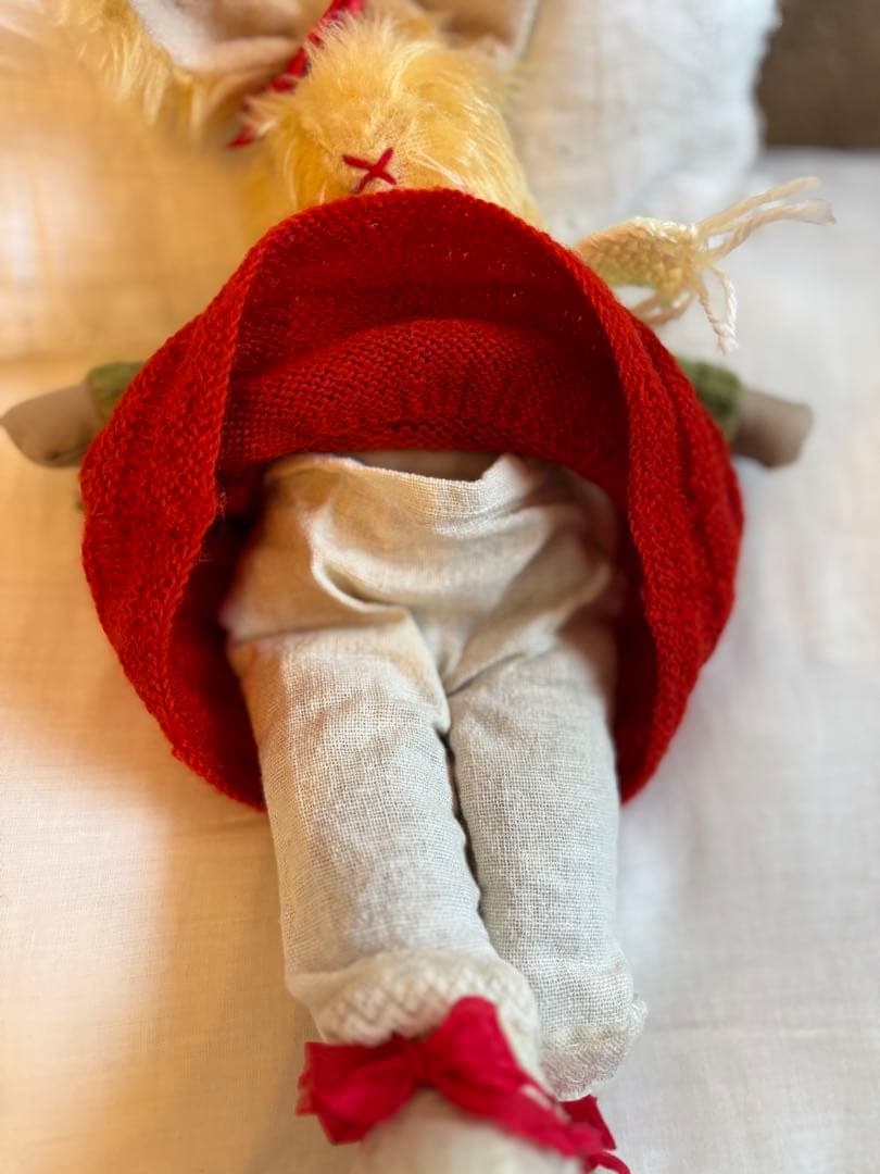 アンティークうさぎぬいぐるみ