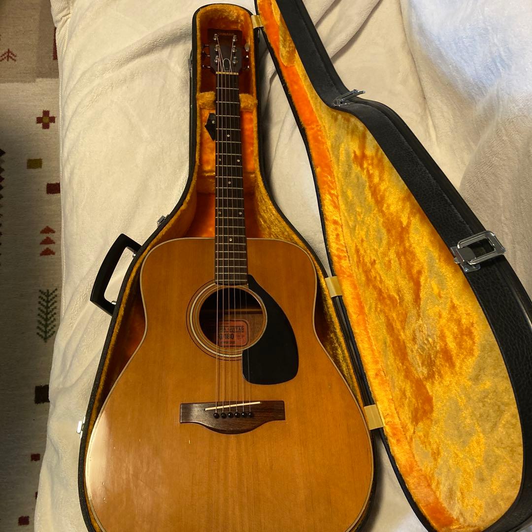 最初期赤ラベルYamaha F-180 アコースティックギター