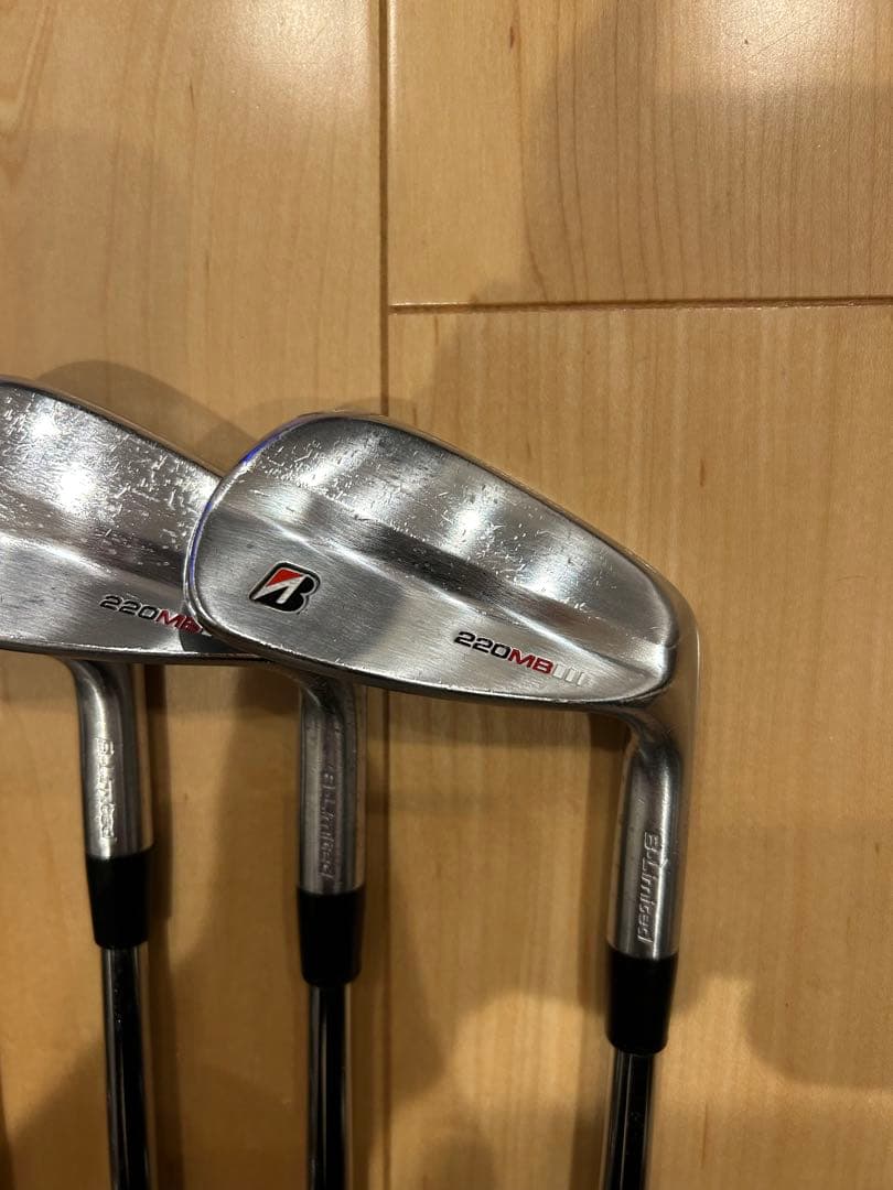 ブリヂストン　アイアン　220MB TOUR ISSUE X100 5#〜PW