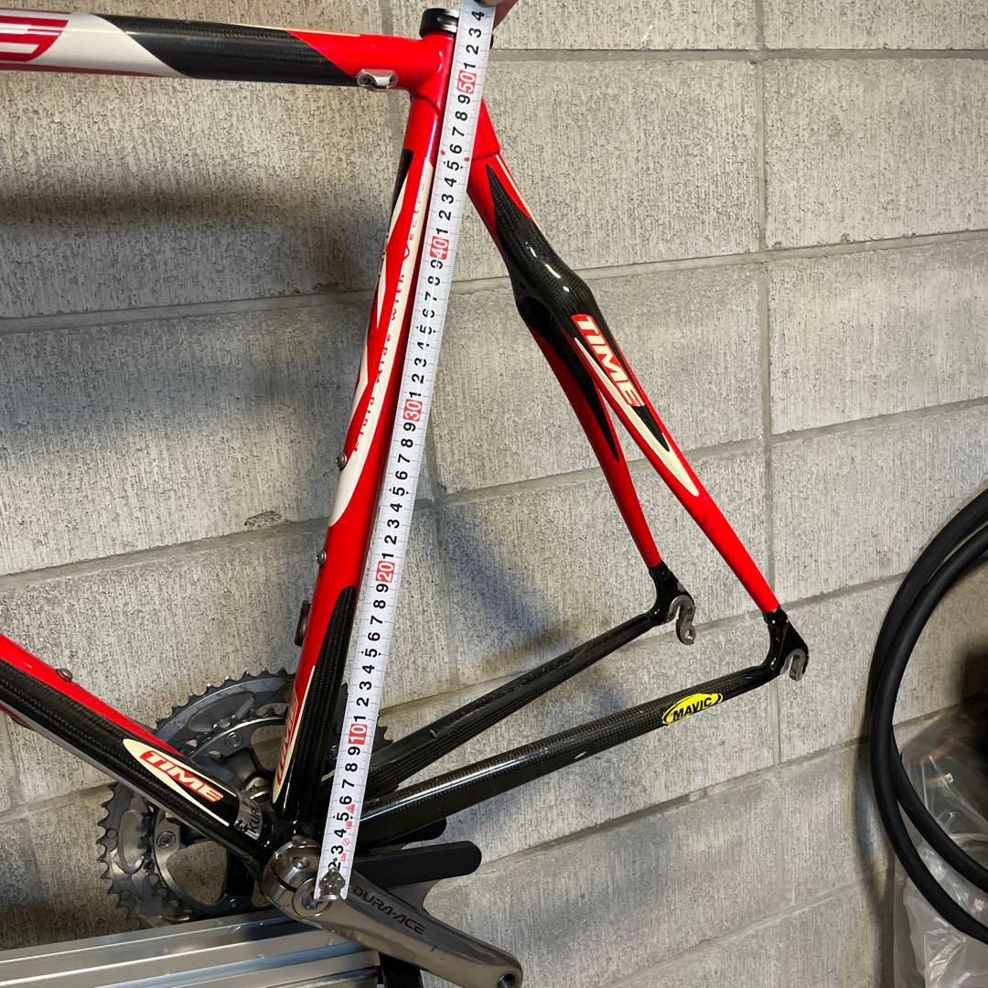TIME ロードバイクフレーム DURA-ACE付き