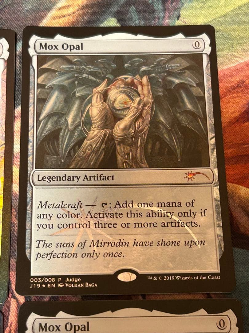 オパールのモックス/foil/4枚セット/英語版/ジャッジ褒賞