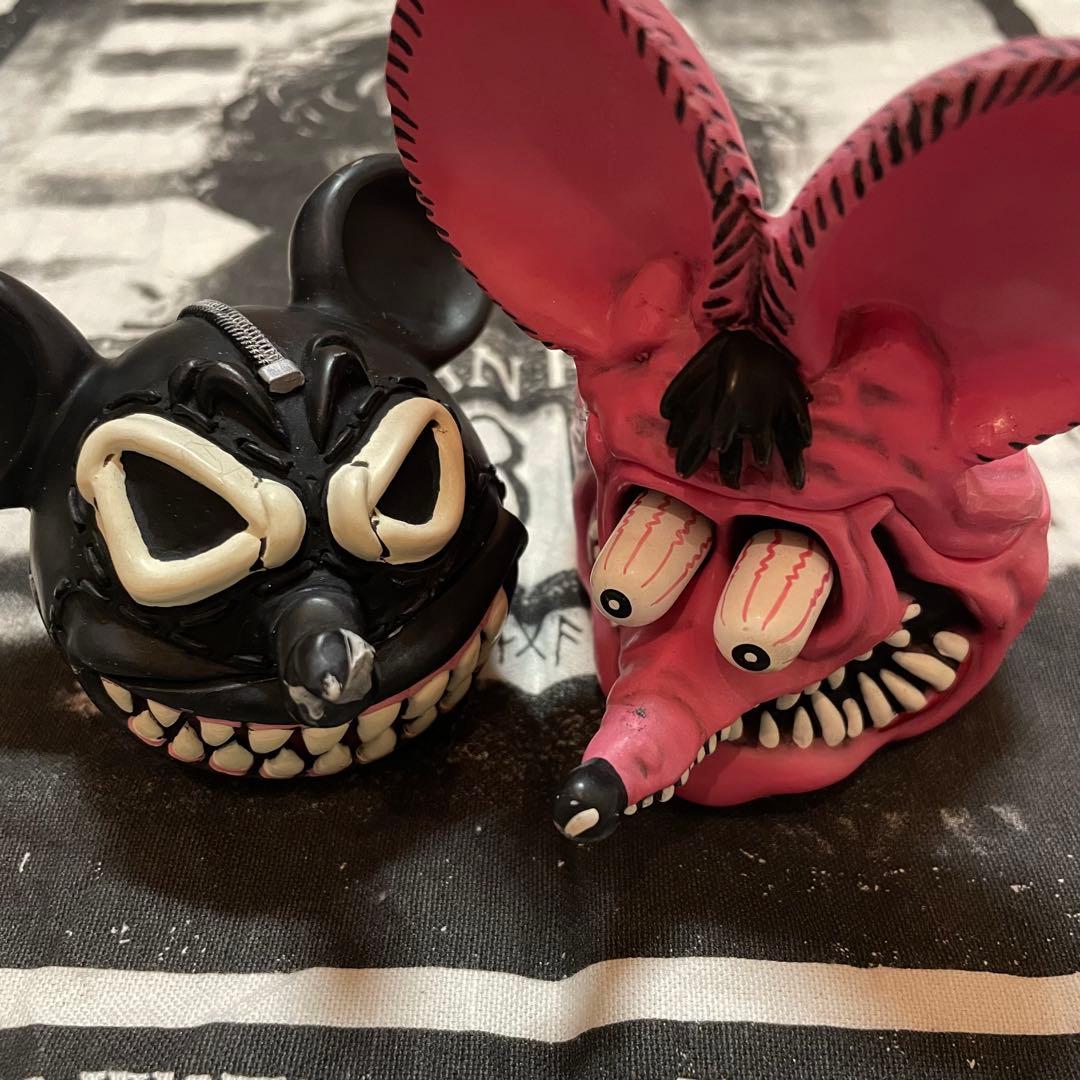 RATFINK 灰皿　Mickey 小物入れ　vintage RF アメコミ