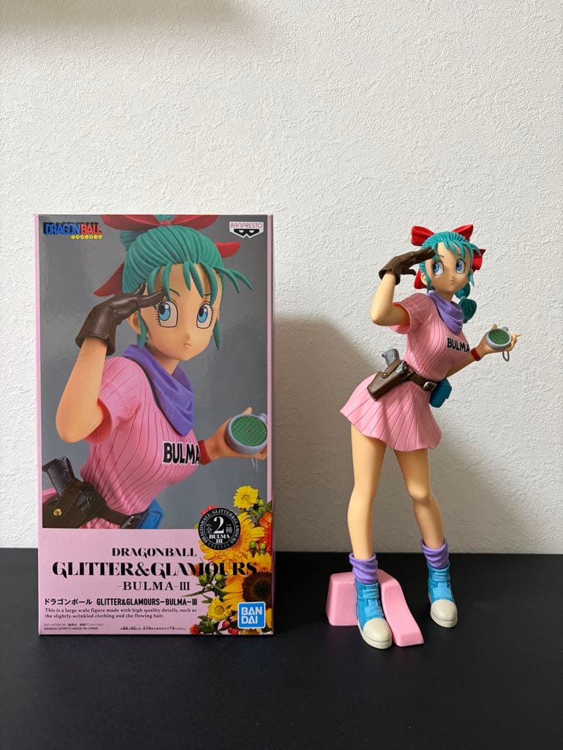 ドラゴンボール 一番くじ グリッターグラマラス セット ブルマ 孫悟空 ランチ