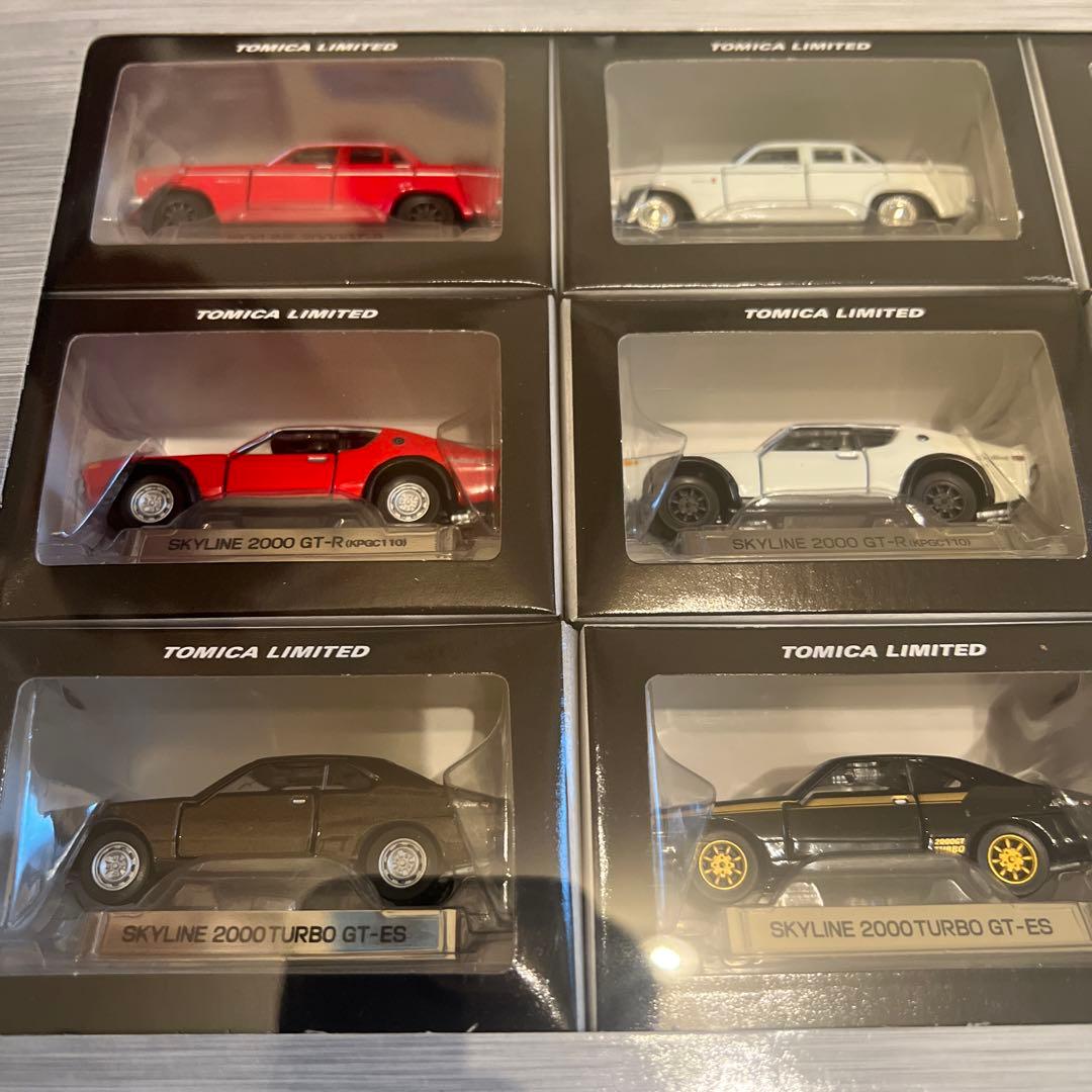 「希少」TOMY Nissan Skyline 12台セット 限定版