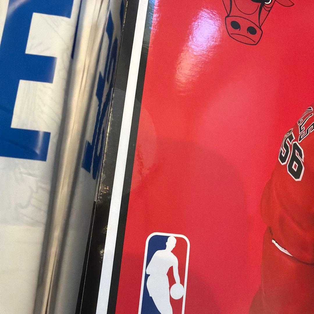 ワンピースベースショップ　NBA ブルズ　ルフィ　フィギュア　ショップ袋