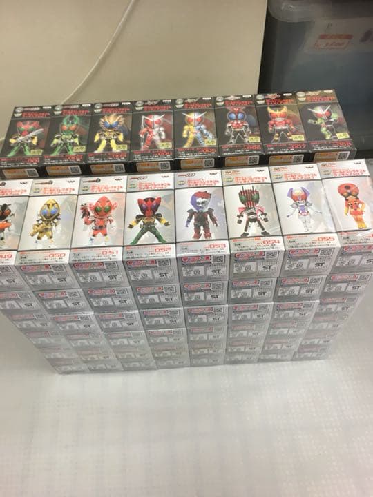 値下げ可。仮面ライダーコレクタブル コンプ144体セット売り