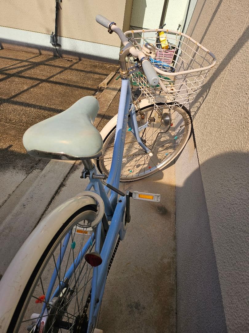 子供用自転車フェミニン★24インチブルー