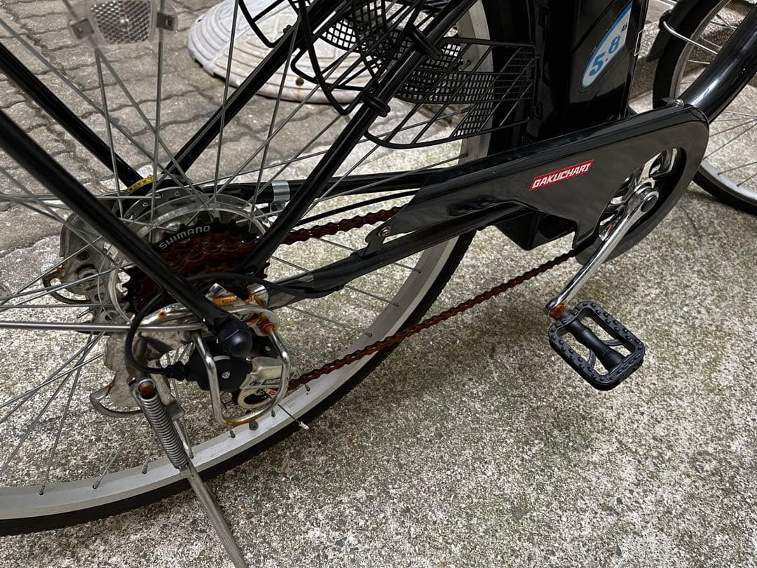 [引取限定] 電動アシスト自転車 26インチ 5.8Ahリチウムイオン 外装6段