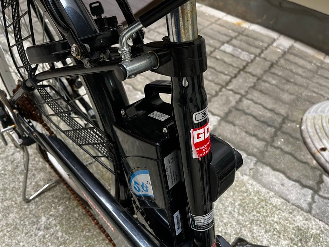 [引取限定] 電動アシスト自転車 26インチ 5.8Ahリチウムイオン 外装6段