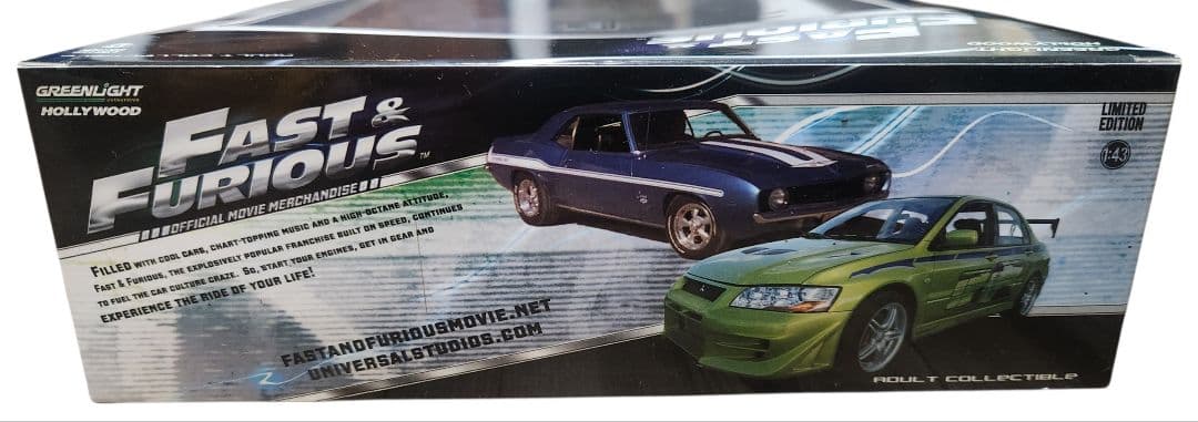 ミニカー GREENLIGHT Fast & Furious Camaro&Lancer