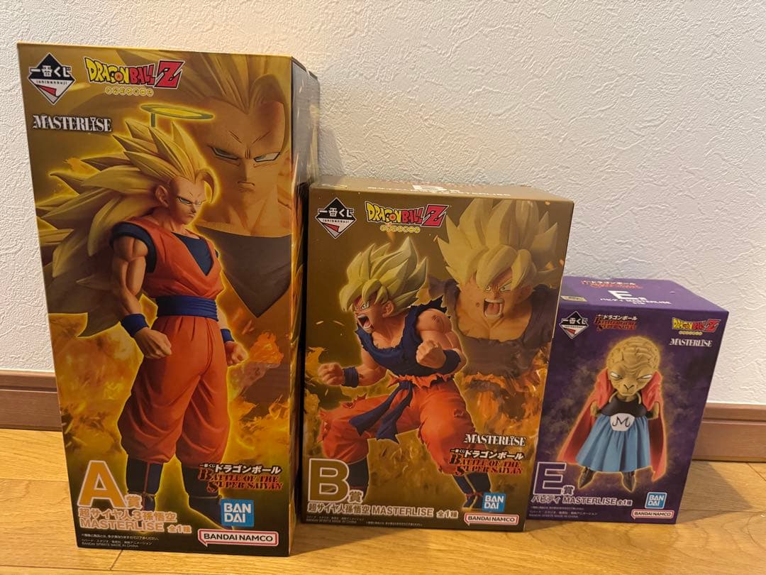 一番くじ ドラゴンボール A賞B賞 E賞MASTERLISE