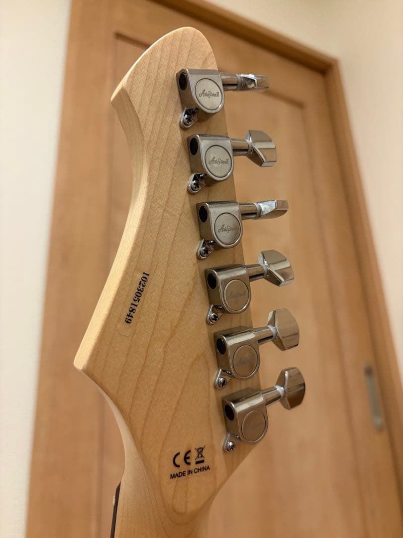 AriaProII 714-AE200 YG 専用ギグバッグ付 ほぼ新品