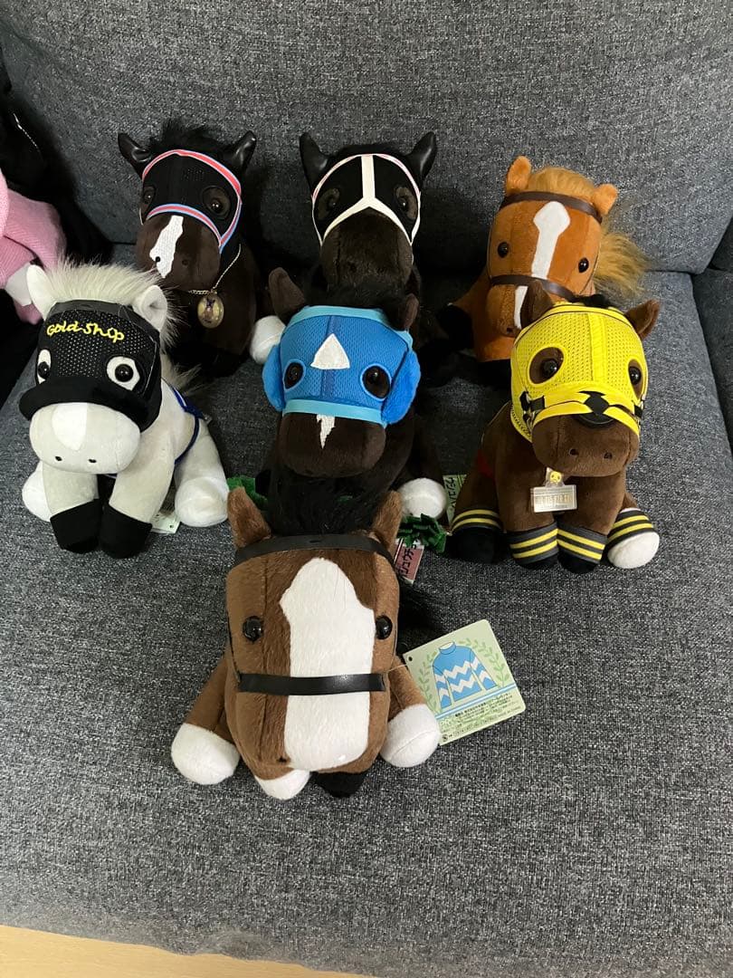【最終値下げ】ステイゴールド一族 競馬　ぬいぐるみ　まとめ売り
