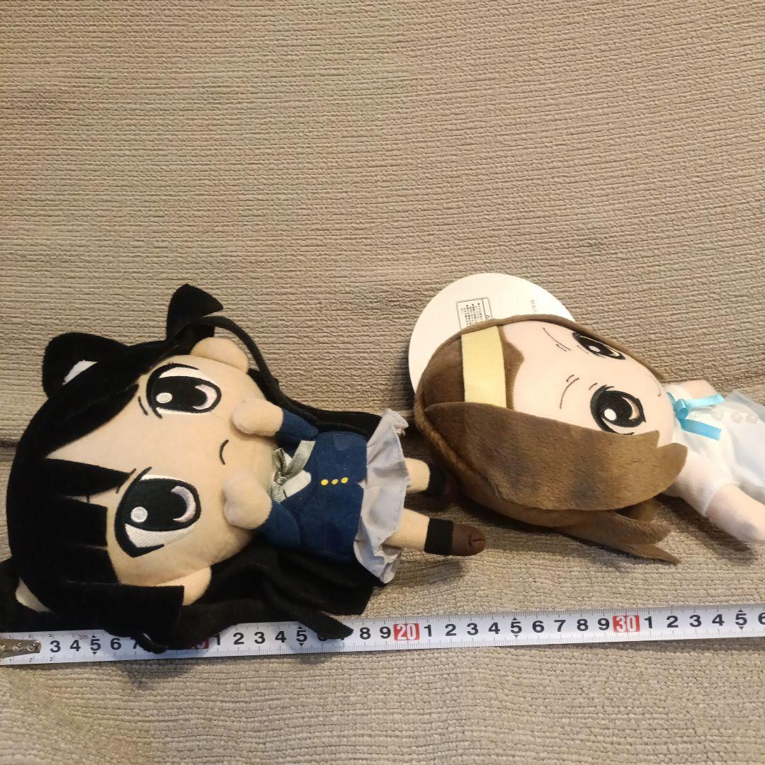 けいおん　まとめ売り　猫耳カチューシャ　ぬいぐるみ　中野梓　秋山澪　田井中律