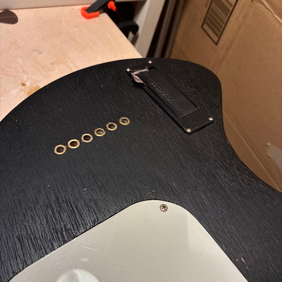 Fernandes zo-3 黒　リフィニッシュ