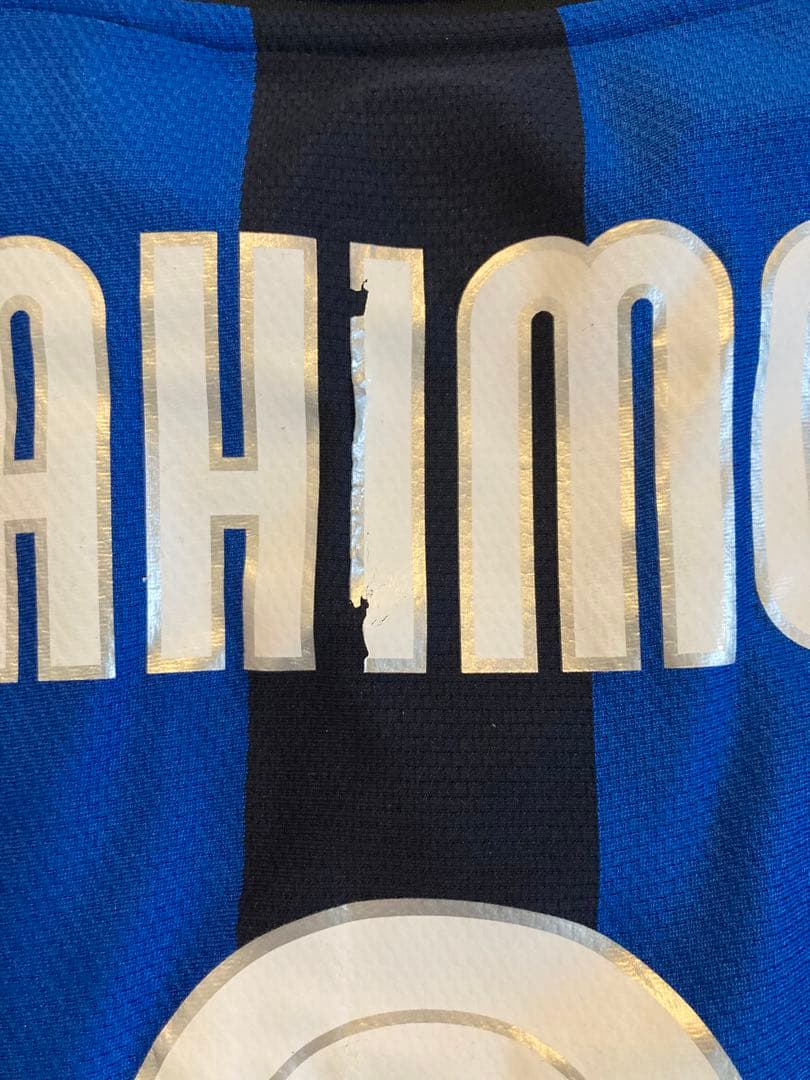 【選手支給品】100周年記念　イブラヒモビッチ 長袖 インテル正規品ユニフォーム