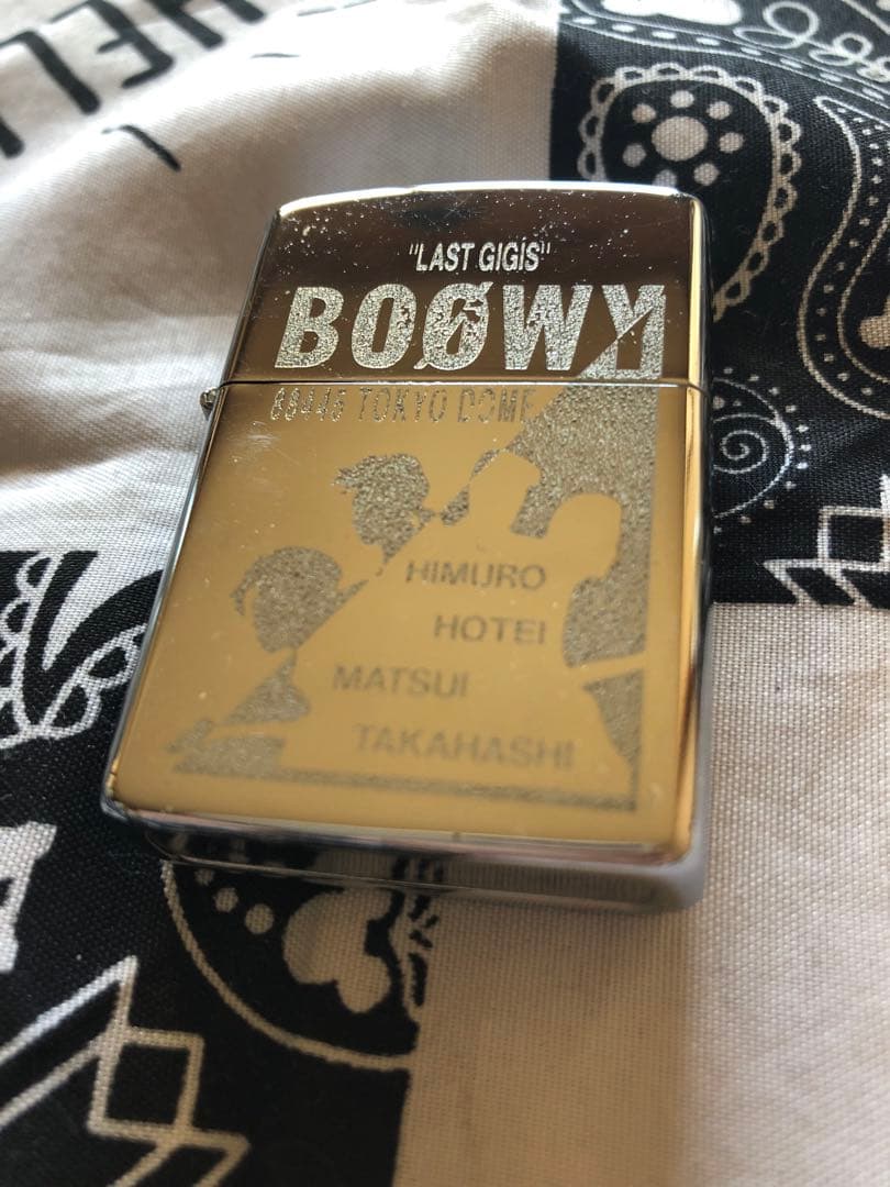 BOØWY ZIPPO型　オイルライター