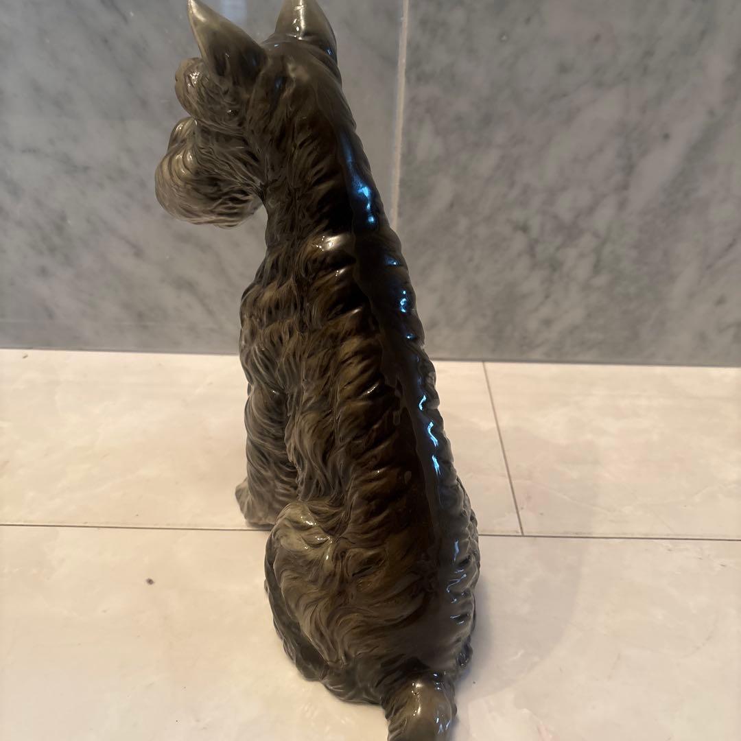 アメリカ1970-80年代ヴィンテージ生きているように美しい瞳で凛と佇む犬